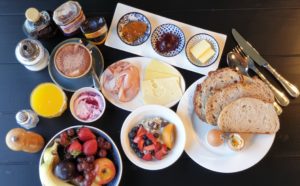 Waste free hotel breakfast